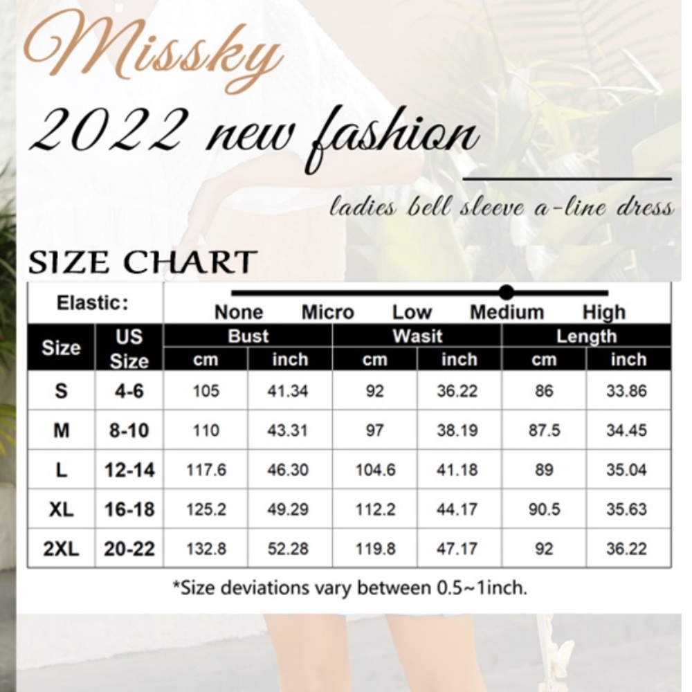 MISSKY Womens Summer Casual Dress - Picture 10 of 10